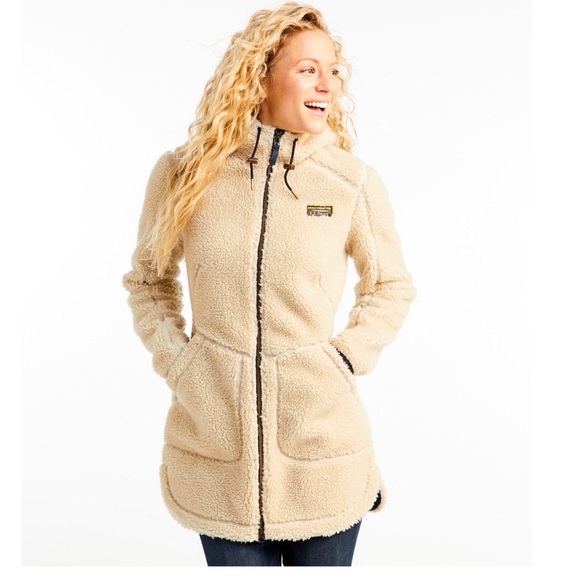 L.L. Bean Mountain Pile Fleece Coat - Picture 6 of 7